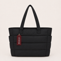 bolsa puffer - preta