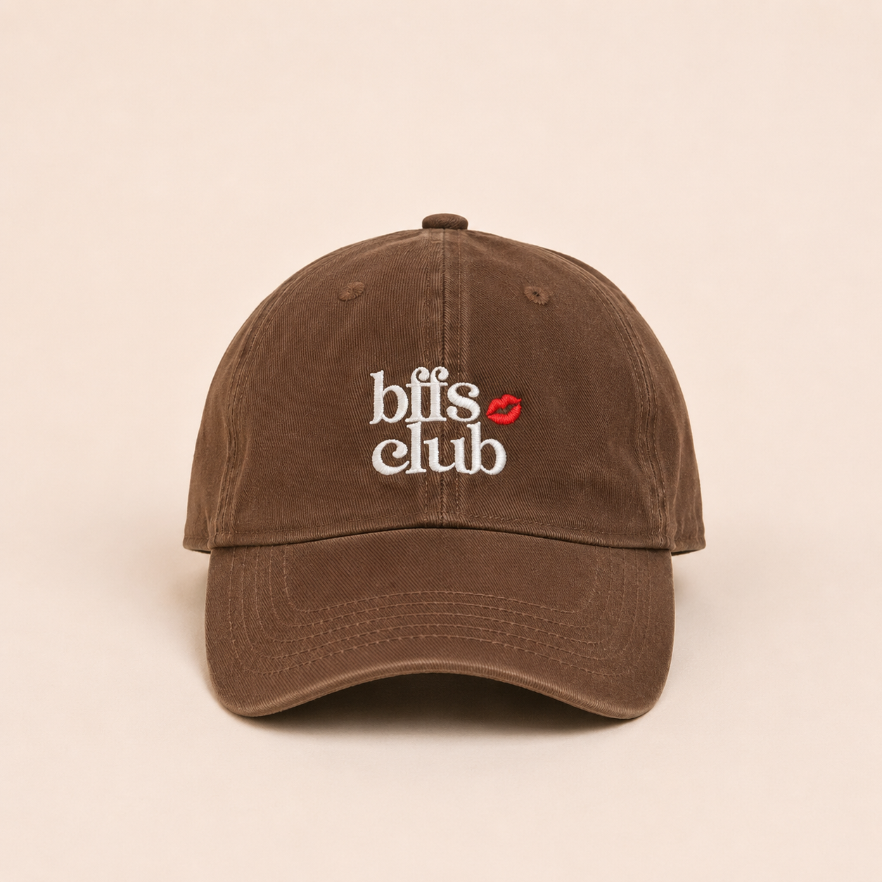boné marrom — bffs club