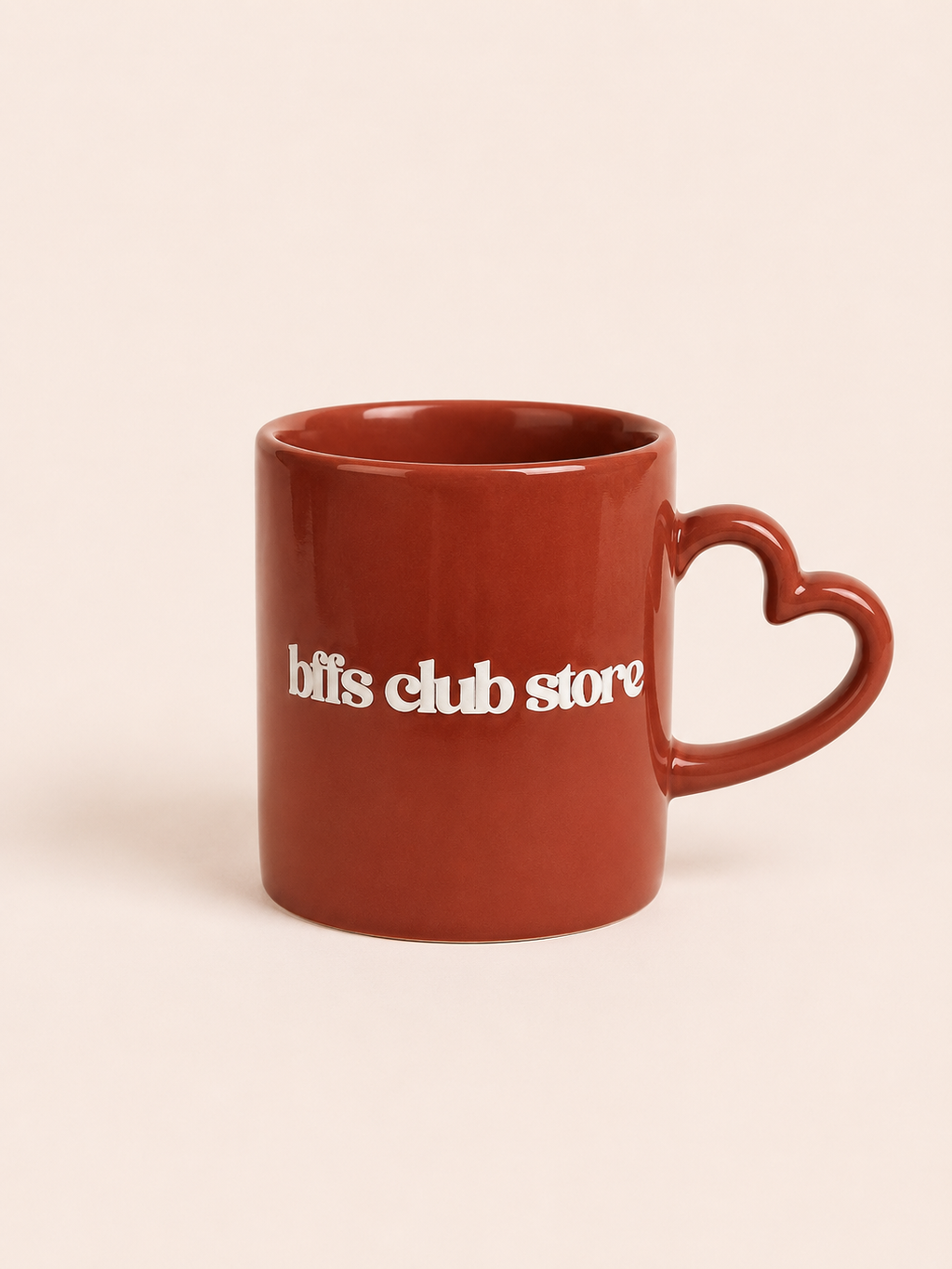 caneca coração — bffs club
